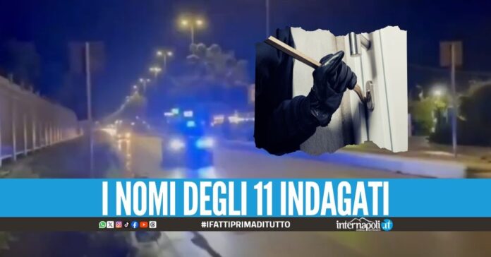 Bloccati gli 'specialisti' dei furti in casa, avevano la base a Castel Volturno