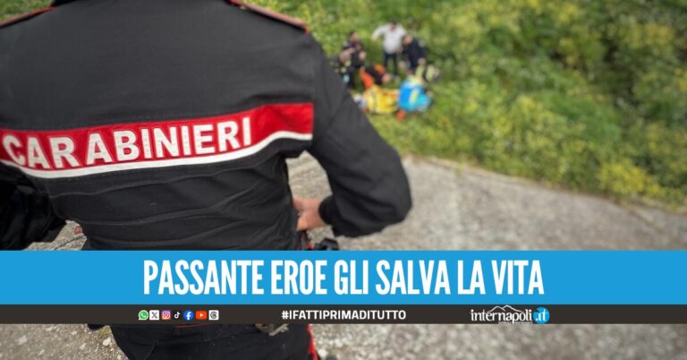 Caivano, tenta il suicidio gettandosi nel vuoto: un passate si tuffa in acqua e lo salva