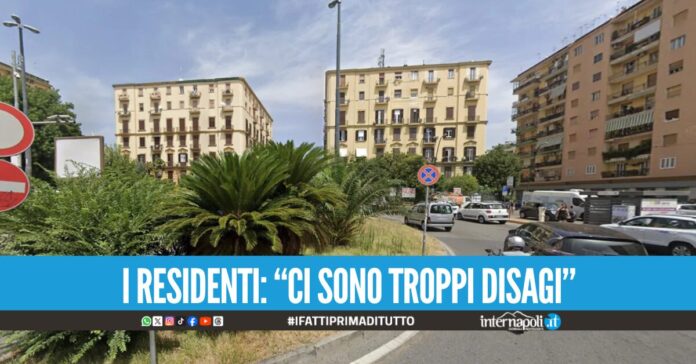 Caos al Vomero, chiesta l'abolizione del divieto di transito in Piazza degli Artisti