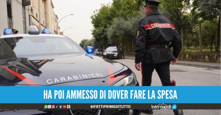 Caserta, evade dai domiciliari e si proclama “messia” arrestato 21enne