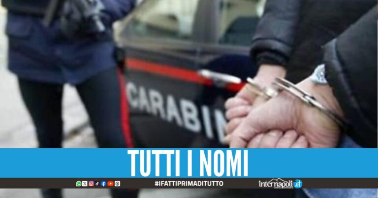Colpo al clan Di Martino, 6 arresti per droga ed estorsione