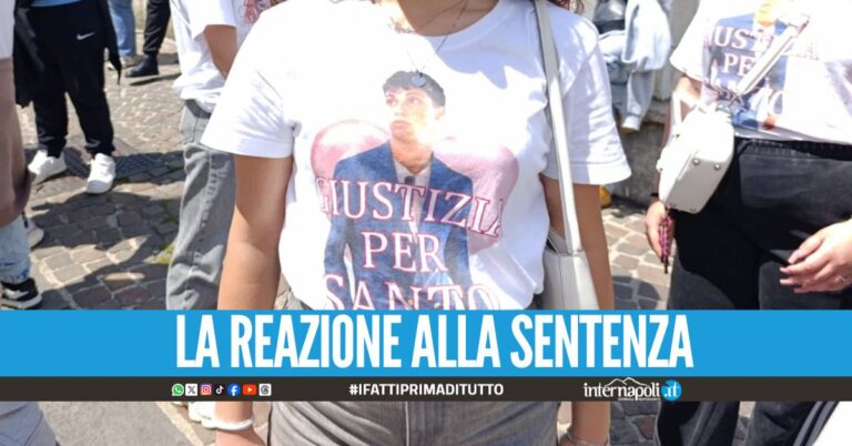 Condannato a 18 anni il killer di Santo Romano, lacrime di rabbia dei familiari e degli amici