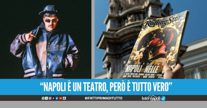 Rolling Stone immortala la città di Napoli raccontata da Geolier, nel numero chiamato 