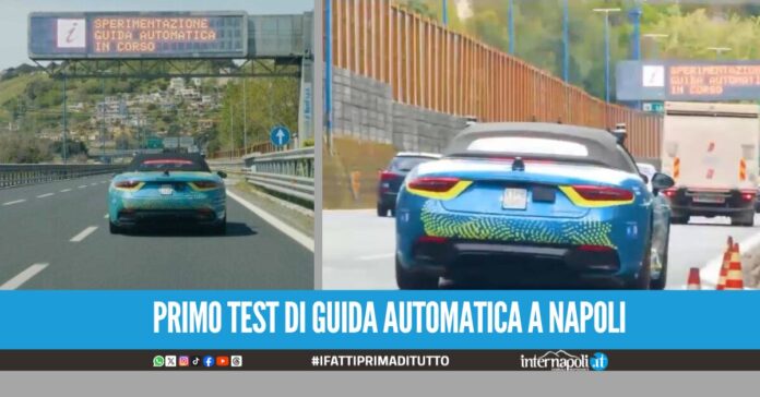 A Napoli per la prima volta una Maserati a guida automatica, tra Vomero a Fuorigrotta