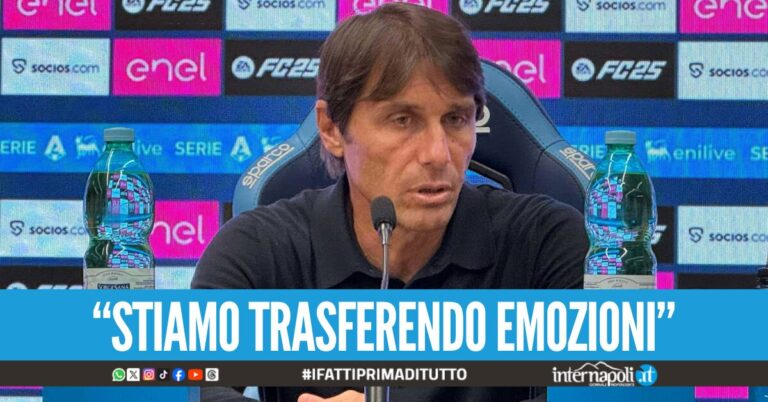 Conte snobba l’Inter e tiene alta la concentrazione: “Non ho visto la loro partita, ora 4 finali”