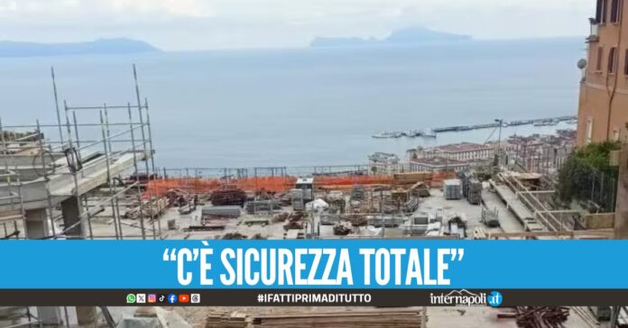 Si riaccendono i riflettori sul parcheggio interrato in via Aniello Falcone. Dopo l'ultima voragine al Vomero, torna la preoccupazione.