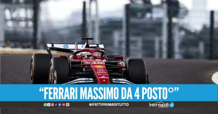 Ferrari massimo da quarto posto