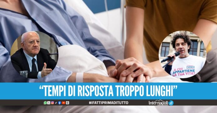 Suicidio assistito, l'associazione Coscioni esorta De Luca ad accelerare le verifiche delle richieste
