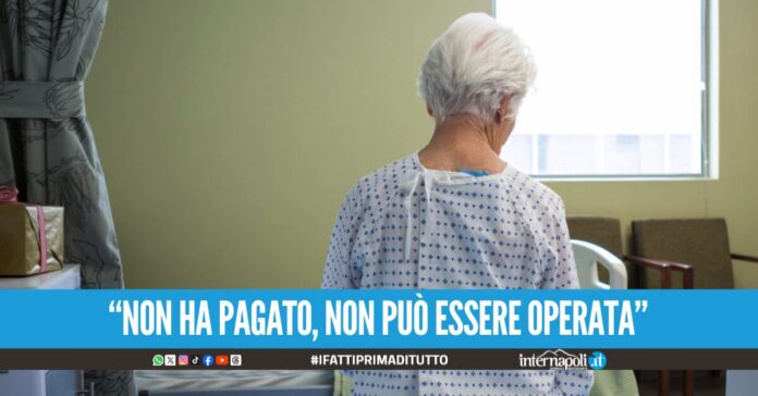 Anziana dimessa dall'ospedale di Nocera prima dell'intervento per mancato pagamento