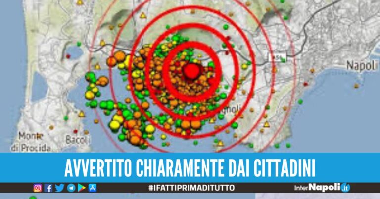 Trema ancora la terra, 4 scosse di terremoto nella zona flegrea