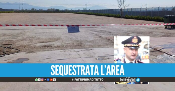 Da area agricola a mega parcheggio abusivo, il sequestro ad Afragola