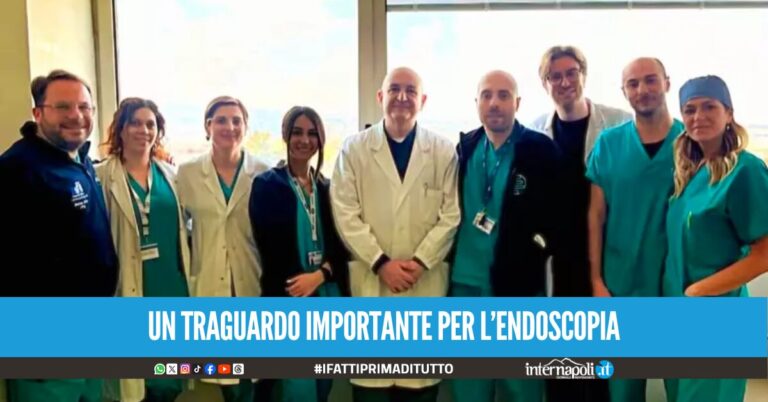 Intervento innovativo all'Ospedale del Mare: paziente con tumore al IV stadio operato senza chirurgia