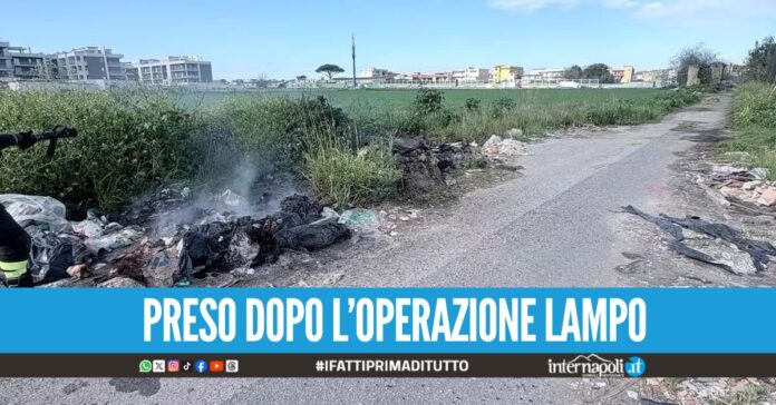 Appiccava roghi in strada e poi si nascondeva, arrestato piromane seriale ad Afragola