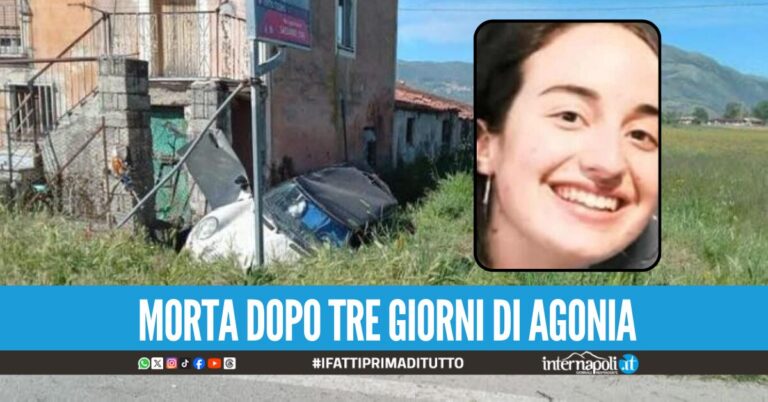 Esce fuori strada con l'auto e si schianta contro una casa, Angelica muore a 21 anni nel Salernitano