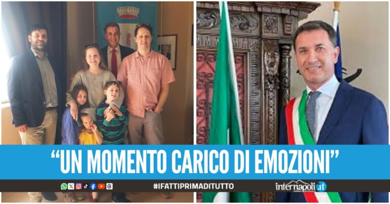 Nora Petito ritorna a Sant'Antimo: il caloroso benvenuto del sindaco Massimo Buonanno