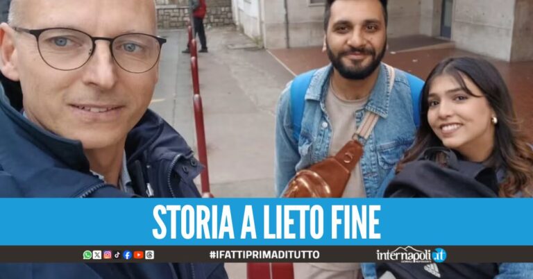 Turisti dimenticano lo zaino sul bus: autista dell’Eav glielo riconsegnano