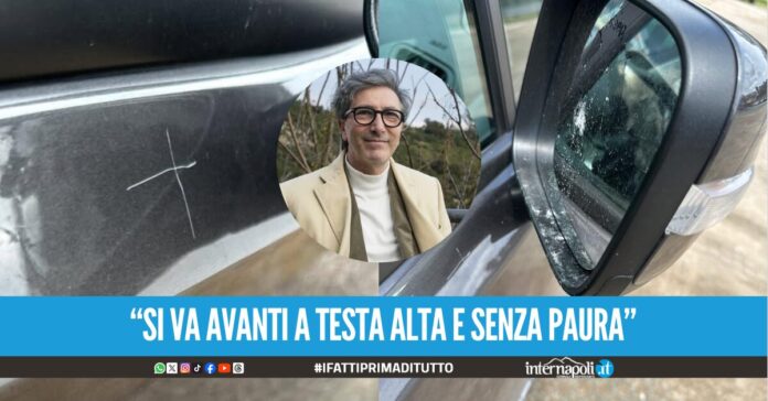 Bacoli, vandalizzata l'auto di Francesco Maisto, Presidente dell'Ente Parco dei Campi Flegrei