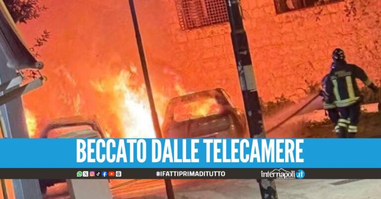Appiccava incendi tra Portici ed Ercolano, arrestato un 20enne