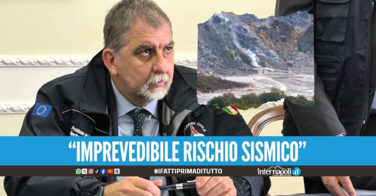 "Impossibile evacuare migliaia di persone", la situazione dei Campi Flegrei spiegata da Ciciliano