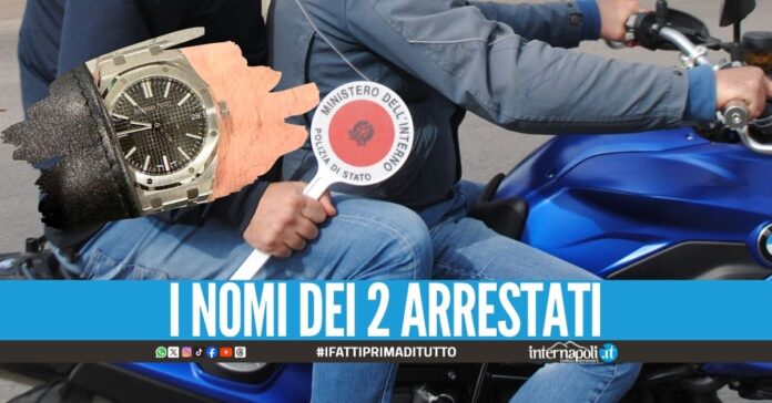 Partono da Napoli per rubare un orologio da 30mila euro, beccati nel B&B