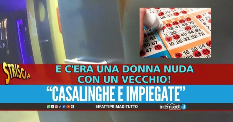 Prostituzione nelle sale bingo a Napoli, il servizio di Luca Abete