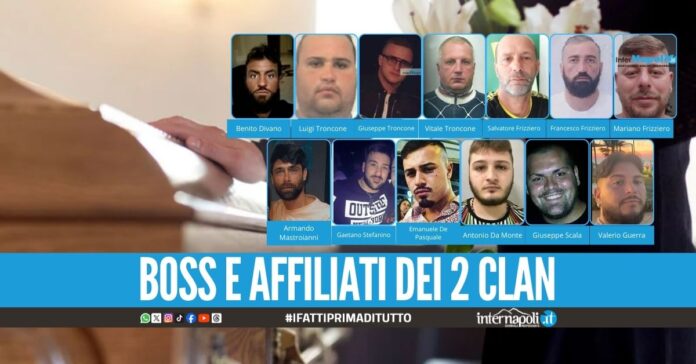 La camorra pagava i funerali degli affiliati uccisi nelle guerre tra clan Troncone Frizziero