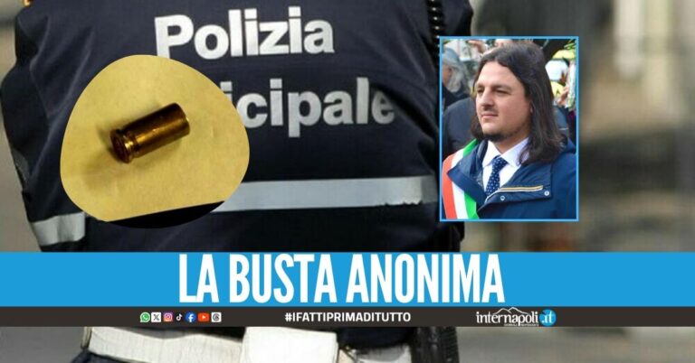 Proiettile inviato alla polizia municipale, il sindaco di Bacoli: "Fatto grave"