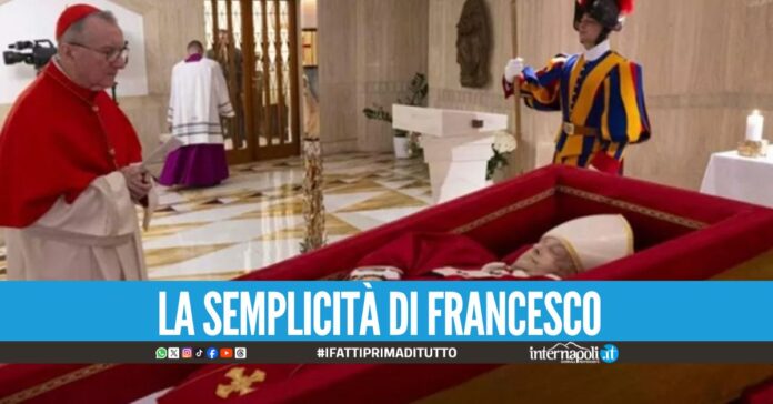 Morto di Papa Francesco, pubblicata la foto della salma del Pontefice