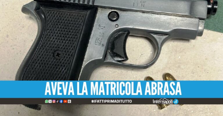 Controlli contro la 'Napoli armata', sequestrata una pistola