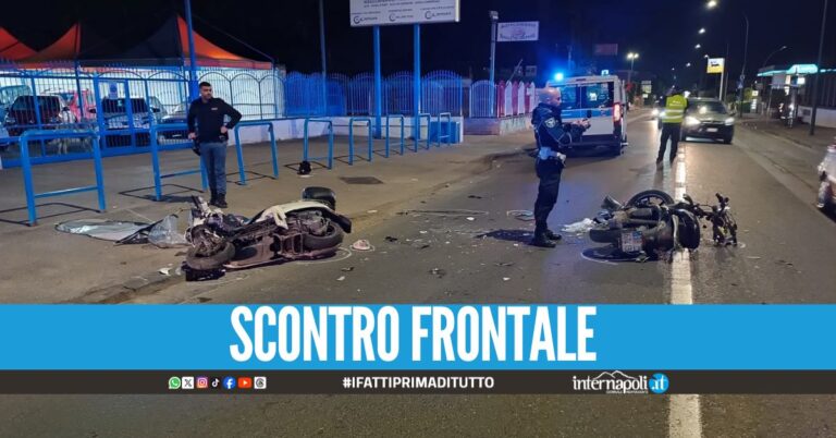 Grave incidente tra Chiaiano e Marano, 2 centauri finiscono in ospedale