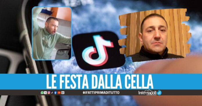 Condannato per l'omicidio a Giugliano, il detenuto brinda in diretta social