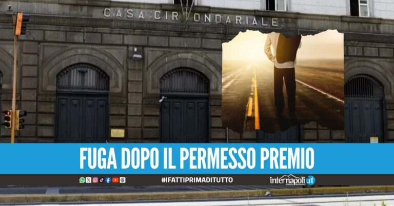 Detenuto in fuga da Poggioreale, 41enne catturato a Castel Volturno