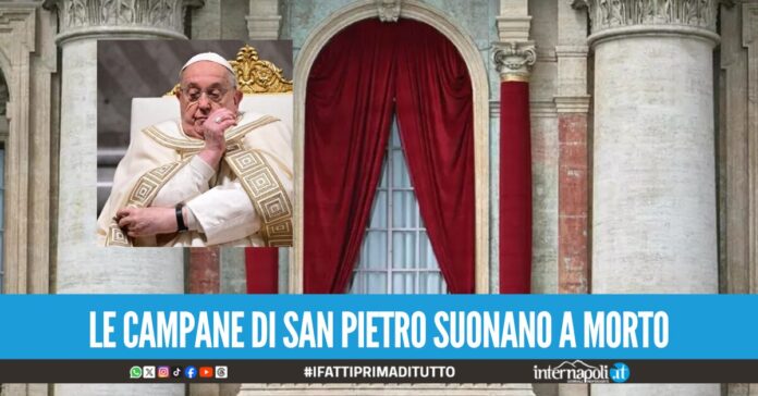 le campane di San Pietro suonano a morto