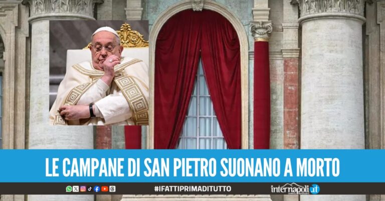 le campane di San Pietro suonano a morto