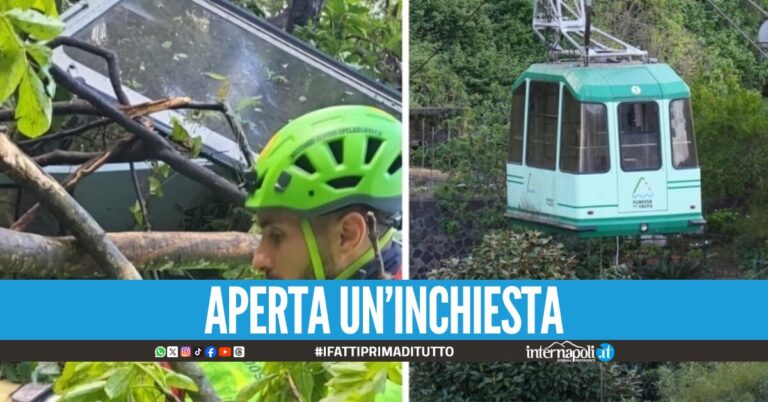 Crollo della funivia al Faito, sequestrato l'intero impianto