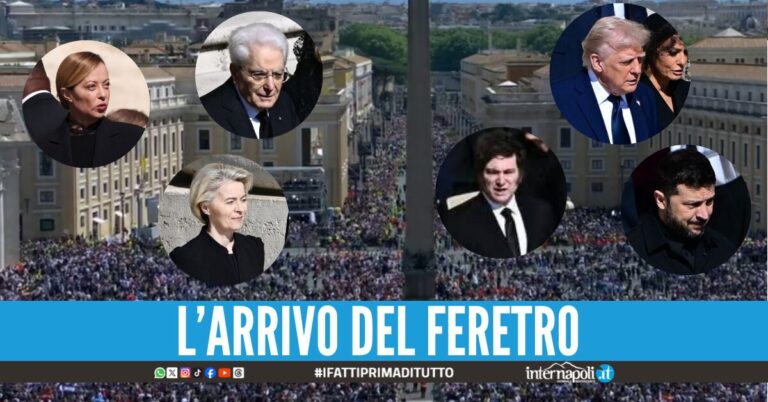 Funerali Papa Francesco, l'ultimo saluto dei grandi della Terra