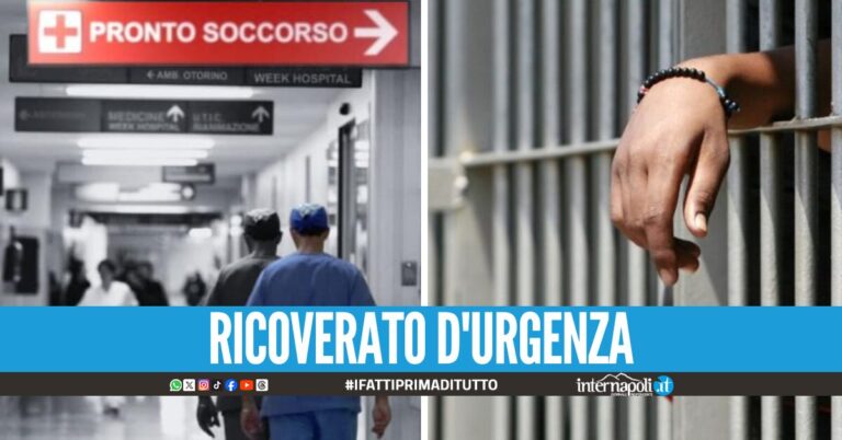 Giovane detenuto picchiato nel carcere di Avellino, è grave in ospedale