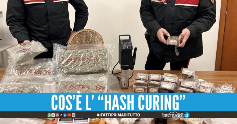 Hashish “stagionato a San Giuseppe Vesuviano, in manette un 46enne