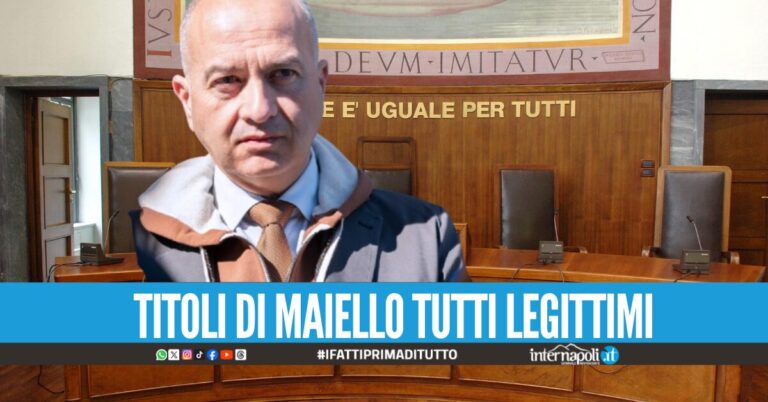 Il Tar dà ragione a Maiello illegittima la rimozione da Comandante della Municipale a Pomigliano