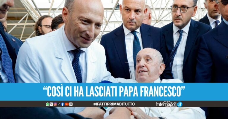 Il medico del Papa: "Quando sono arrivato aveva gli occhi aperti, non c'era più nulla da fare"