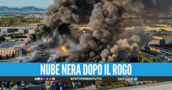 Incendio Caivano, l'Arpac rassicura i cittadini: Qualità dell'aria nella norma