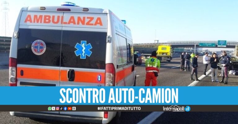 Incidente in autostrada a Eboli, 21enne estratto dalle lamiere: ricoverato in codice rosso