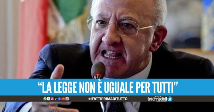 La Consulta mette fine all'era De Luca, l'ira del Governatore Tesi strampalata
