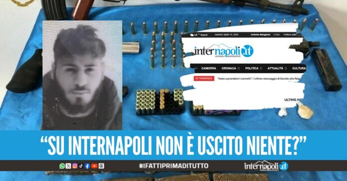 L'arsenale del clan Esposito-Marsicano-Calone, la polizia sequestrò le armi dopo l'intercettazione