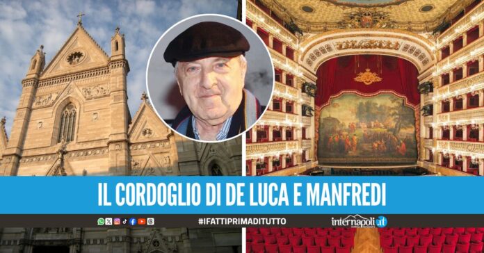 L’ultimo abbraccio al maestro De Simone: camera ardente al San Carlo, funerali al Duomo