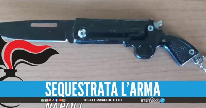 Minaccia un giovane con un coltello denunciato un 21enne a Portici