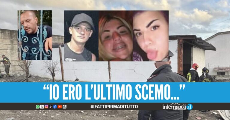 Fabbrica di botti esplosa a Ercolano, le accuse di Punzo: "Io plagiato da D'Angelo e dalla mamma delle gemelle"