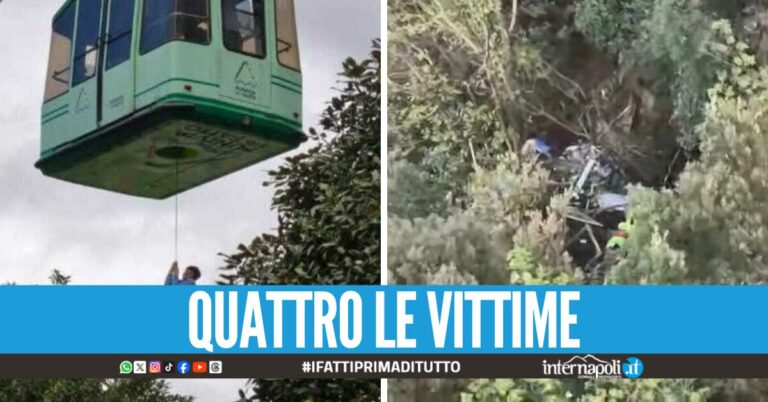 Crollo della funivia del Faito, aperto un fascicolo per omicidio e disastro colposo