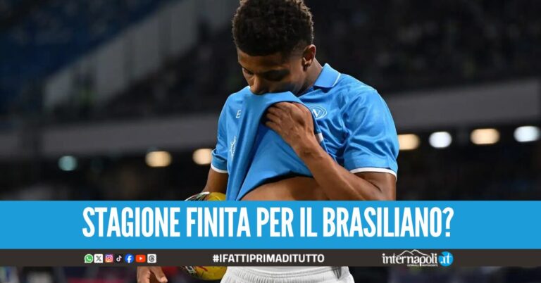 Pessime notizie per il Napoli, c'è lesione per David Neres: il comunicato della società