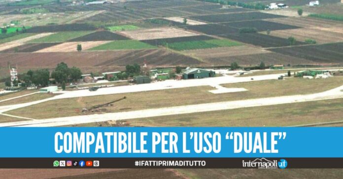 C'è la svolta per l'aeroporto di Grazzanise, via libera all'utilizzo civile